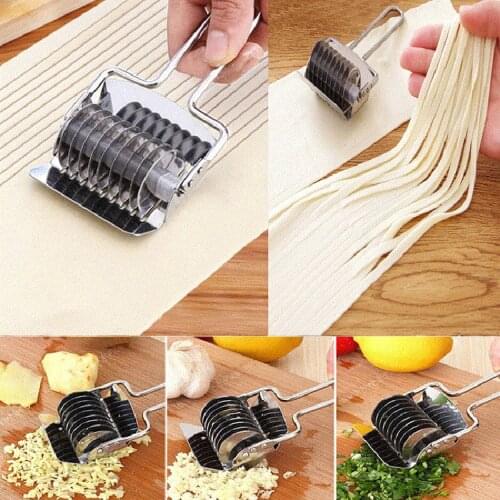 1Pcs Kitchen Accessories Gadgets Stainless Steel Onion Chopper Slicer Garlic Coriander Cutter Multi-function Cooking Tools