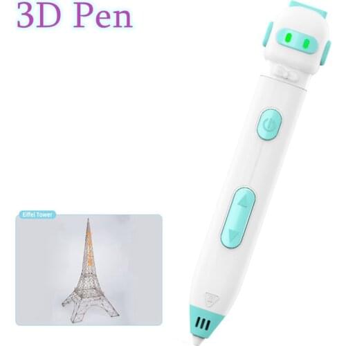 3D Pen With PCL Filament Low Temperature DIY Painting Graffiti Kids Drawing Pen for Children Painting Handmade Gift