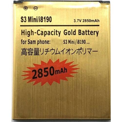 New EB425161LU 2850mAh battery for SAMSUNG Ace 2 GT-I8160 GT-I8160P SGH-T599 GT-S7572 GT-S7560 GT-S7560M GT-S7562 GT-S7568 phone
