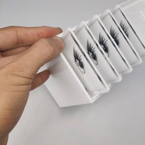 Acrylic Cosmetic Storage Makeup Organizer, Eyelash Storage Box Eyelashes Holder