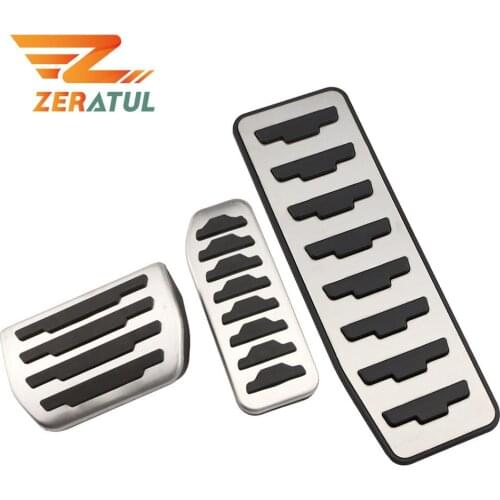 Zeratul Car Gas Pedals Brake Pedal Foot Rest Pedal Pad Cover Car Styling for Land Rover Freelander 2007 - 2015