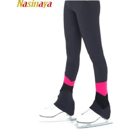 Customized Figure Skating pants long trousers for Girl Women Training Competition Patinaje Ice Skating Warm Fleece Gymnastics 24