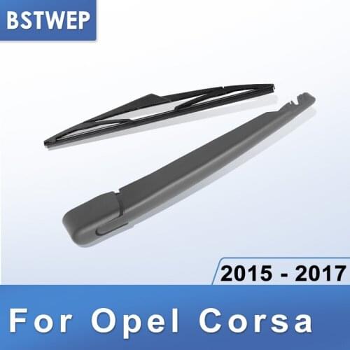 BSTWEP Rear Wiper & Arm for Opel Corsa E 2015 2016 2017