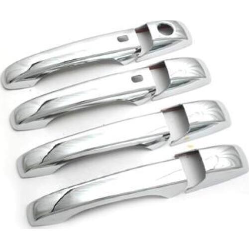 Chrome Door Handle Cover Smart Key Version for Jeep Grand Cherokee 11-12