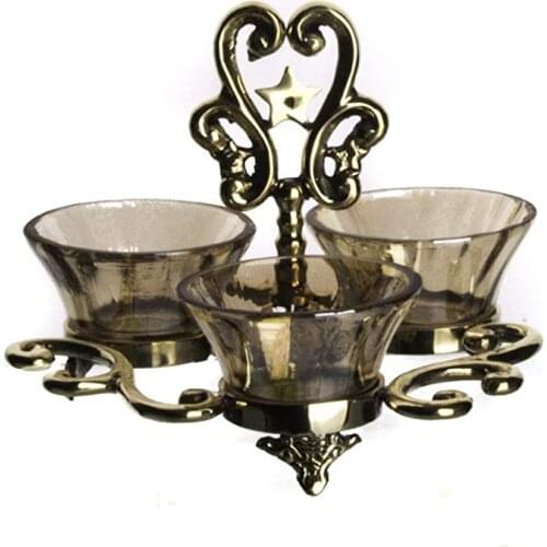 Marianna Şiva Luster 3 Bowl Decorative Presentation