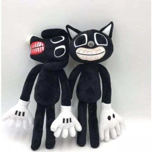 2021New Arrival Siren Head Plush Toy Black Cartoon Cat Stuffed Doll Horror Character Figures Peluches Toy for KIds Birthday Gift