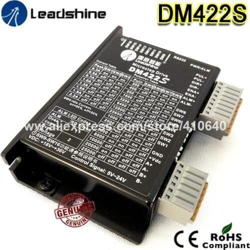 New Arrival Leadshine DSP Stepper Drive DM422S Stepper Drive Max 36 VDC Compatible with Stepper Motor Drive DM422C or DM422