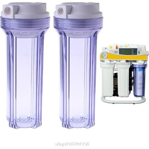 Transparent Water Purifier Filter Bottle 4/2 Point Interface Clear Filtration M29 21 Dropship