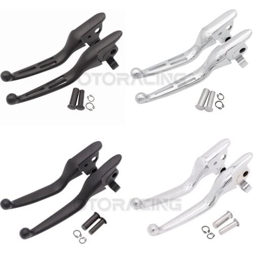 Motorcycle Brake Clutch Hand Levers For Harley Touring Road King Street Glide 2008-2013 FLHT FLHR Classic FLHRC FLHX 2014-2018