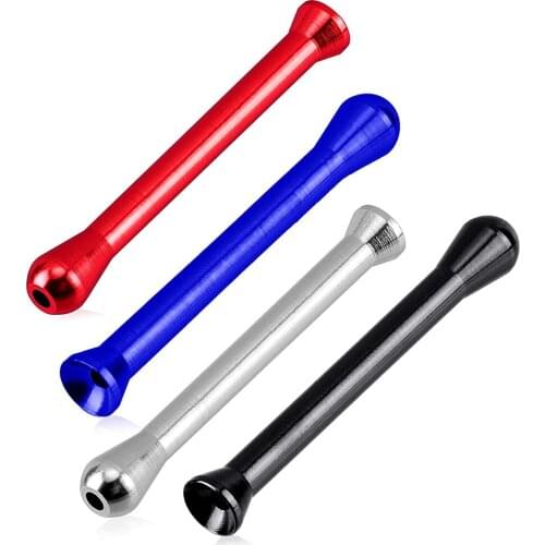 3Pcs Sniffer Aluminum Alloy Snuff Straw 5kind Color Snorter Nasal Smoking Pipe Smoke Cigarette Accessories Snuffer Nazal Tobacco