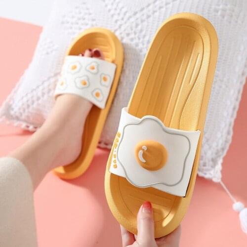 Slippers womens home indoor antiskid bathroom bath lovers cartoon cute household slippers men shoes for men furry slippers