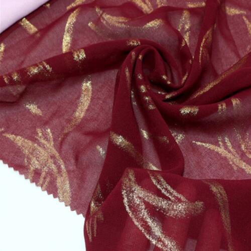 Stage cosplay Dress Fabric Bronzed Chiffon Fabric Shiny Glam Fabric Bronzed Costume Fabric DIY Sewing Material