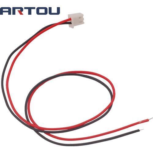 10PCS XH2.54-2P 2Pin Splice Connector Pitch 2.54mm With 30cm Line