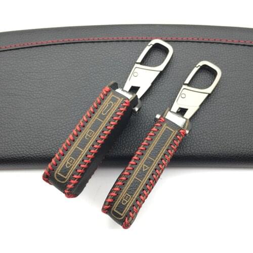 100% Leather Gel Car Key Cover Shell Case Holder for VOLVO XC90 S90 V90 XC40 XC60 2015 -2018 Remote Key Protection Bag Cover