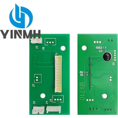 2pcs Developer chip FOR Lexmark MS710 MS711 MS810 MS811 MS812 MX710 MX711 MX810 MX811 MX812 fuser chip 40X7743 40G4135