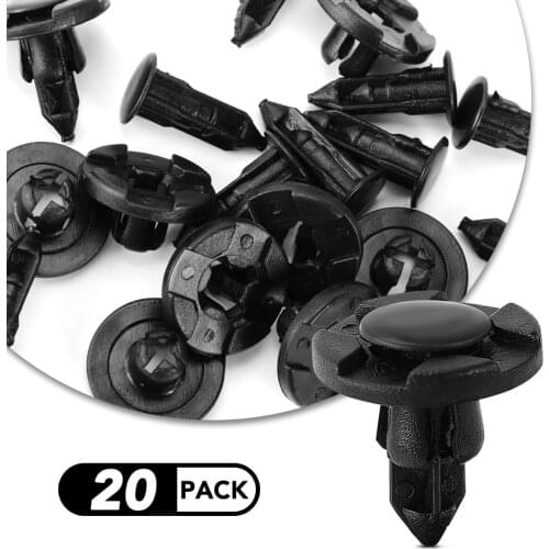 20pcs 8mm Universal Auto Fastener Clip Rivet Fixing Clip for mazda 3 mazda 6 cx5 cx7 for suzuki sx4 swift grand vitara jimny
