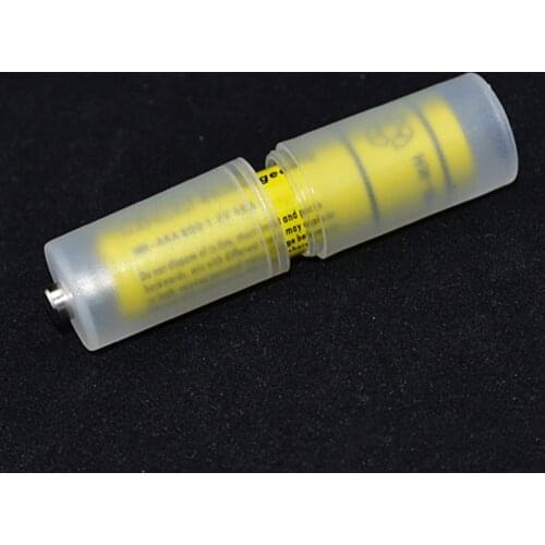 Hot New 5pcs New Plastic AAA to AA Size Cell Battery Converter Adaptor Holder Case Switcher Cell Battery Holder Converter Fasion