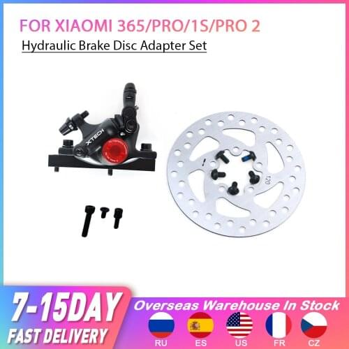 HB100 Aluminium Alloy Hydraulic Brake For Xiaomi M365/Pro/1S Electric Scooter Upgrade M365 Disk Brakes With Adapter Parts