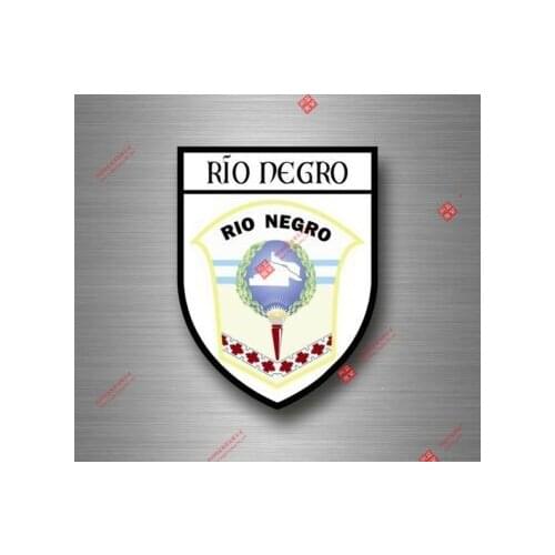 Interesting Sticker Decal Souvenir Car Coat Arms Shield City Travel Argentina Rio Negro Car Decal Decoration Laptop
