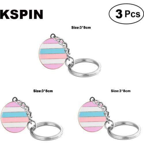 Intersex Pride Key Ring Lapel Pin Brooches Pins Flag badge Brooch Badges