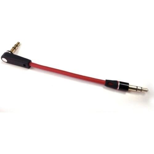 Short 20cm 3.5mm Jack to Jack Aux Cable Male to Male Stereo Audio Cables Cord