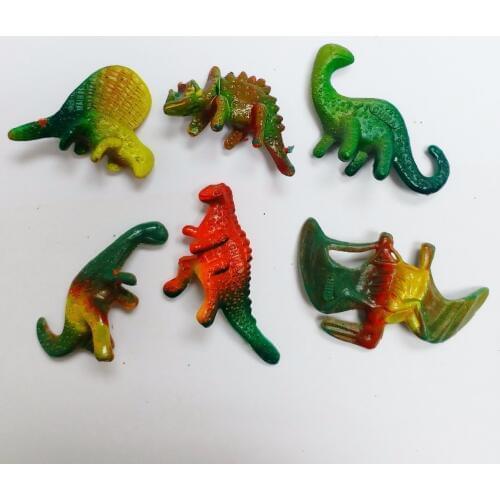 10pc Mini 3-4cm Dinosaurs Boys Kids 577 Favour Pinata Bag Filler LOOT gag Birthday Party Favors Novelty Cake Decoration carnival