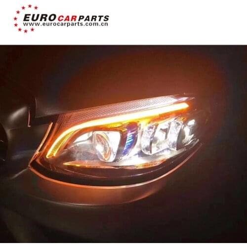 2019 new style w205 C300 LED headlamp for w205 C180 C200 C260 C300 LED head lights 2015 to 2019 year