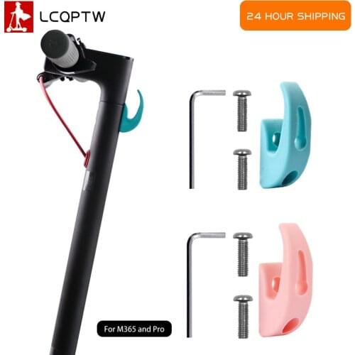 Nylon for Xiaomi M365 Pro Front Hook Hanger Helmet Bags Claw Electric Scooter Skateboard Storage Tools Outdoor Scooter Accessory