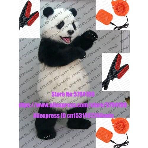PANDA HUSKY Dog Wolf Furry Fursuit Suit Costume Cosplay Animal Party Fancy Dress Carnival Birthday Gift