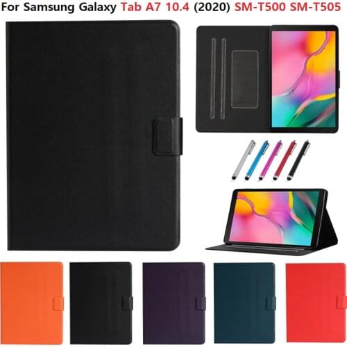 Tablet for Samsung Galaxy Tab A7 2020 10.4 Inch SM-T500 T505 T507 Case Smart Wallet Stand Case for Funda Galaxy Tab A7 A 7 10 4