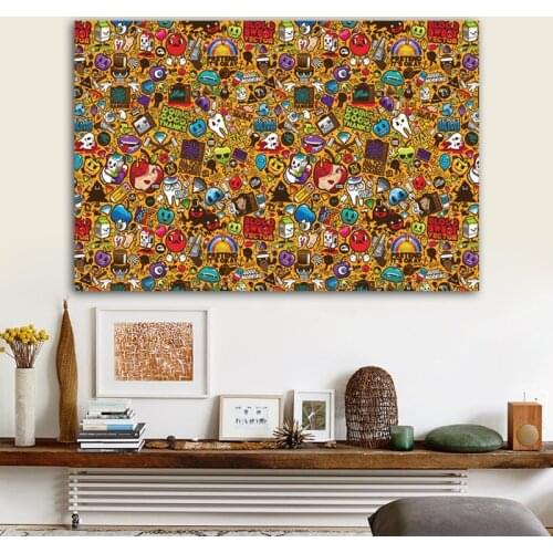 Pop Art Andy Warhol Canvas Painting Abstract famous Prints and Posters Cuadros Wall Art Pictures for Living Room Home Decoration