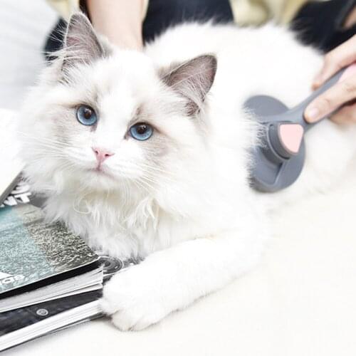 1PC High Quality Pet Comb Self Cleaning Brush Professional Grooming Brush for Dogs and Cats Pet Glove Dog Bath Cat Supplies