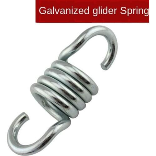 7mm/8mm Loading Durable Sturdy Steel Extension Spring Fits Hammock Chair Hanging Porch for Garden Suspension Swing Accessories