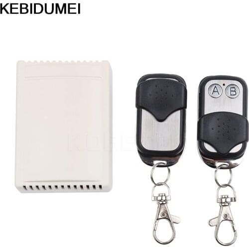 Universal Remote Switch Wireless Remote Control DC 12V Button ON / OFF Key Switch Telecomando Transmitter Receiver System 433MHz