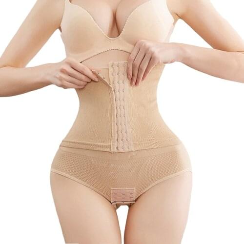 Waist Trainer Body Shaper Panties Tummy Control Panty Women Slimming Shapewear Slimming Underwear Postpartum Girdle Strap