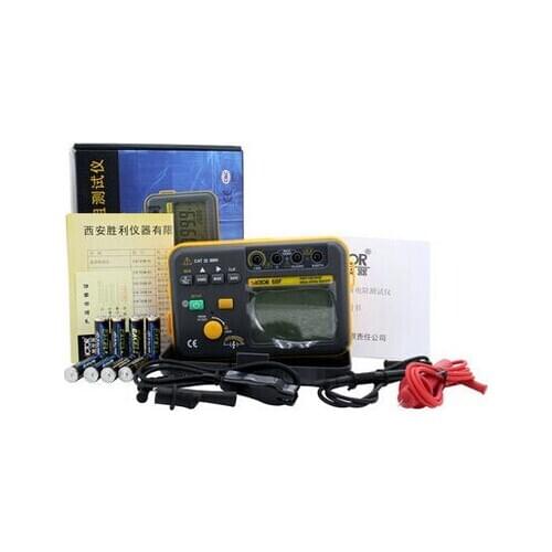VICTOR 60F VC60F Introduction Of Insulation Resistance Tester Digital Megohmmete