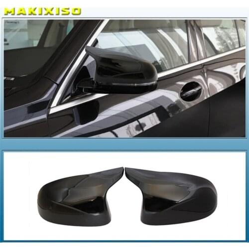 High Quality Painted Car for BMW F15 X5 2014-2018 M Style Rearview Mirror Cover Caps Glossy Black Replacement