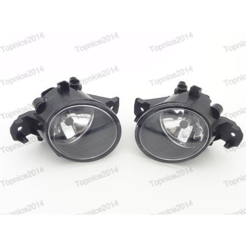 1Pair Front Fog Light Lamps OEM Replacement Left & Right With Bulb for Nissan Altima Sedan 2013-2015