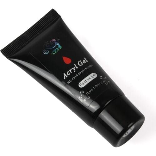 1pcs 30g Nail Acrylic Poly nail Gel Skin tone Crystal UV LED Builder Gel Tips Enhancement Slip Solution Quick Extension Gel