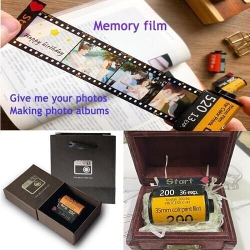 10pcs Pictures Mothers Day Gift Lovers Memory Retro Film Album Wedding Valentines Day Graduation Birthday New Year Gift