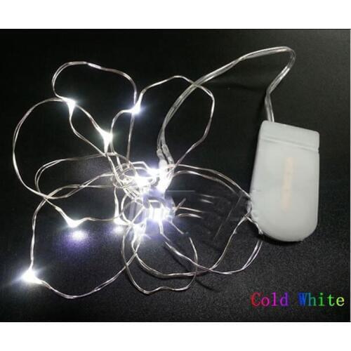 12pcs A Dozen Micro LED String light button batteries operated waterproof led fairy lights DIY Holiday Party Decoration lamps