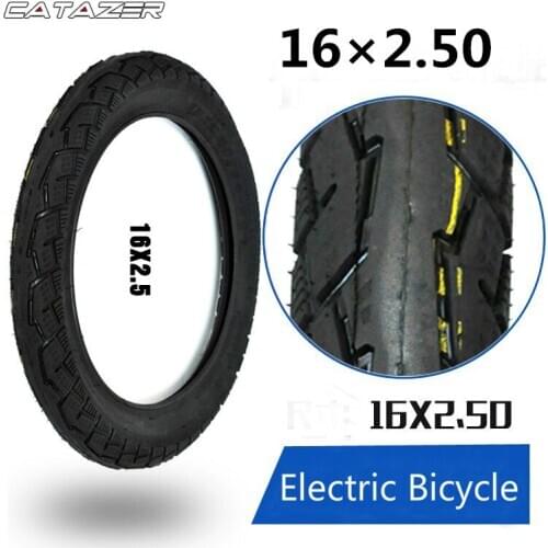 16X2.50 Tire Electric Bicycle Tire and Motorcycle Battery Car Electric Tire 16 Inch BMX Tire Bicycle Tires