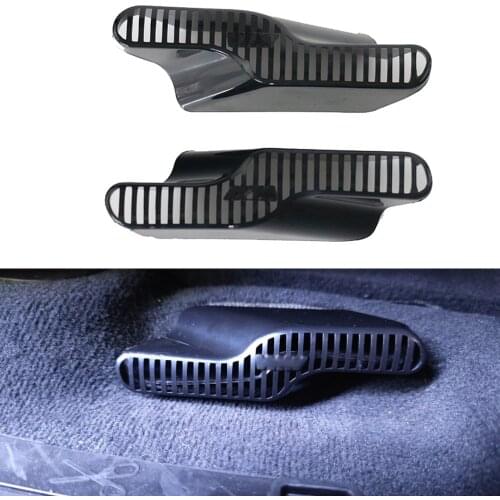 2PCS/Set for BMW X1 F48 2016 2017 Under Rear Seat Air Duct Outlet Grille Cover Auto Floor Car Air Condition Duct Cover Shell