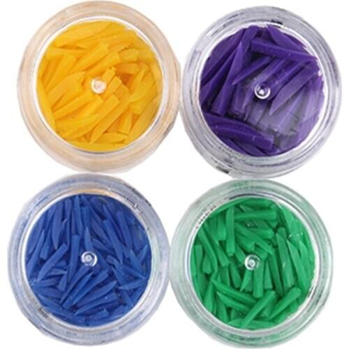 4*100 pcs Dental Disposable Diastema Plastic 4 Sizes 4 Boxes Wedges