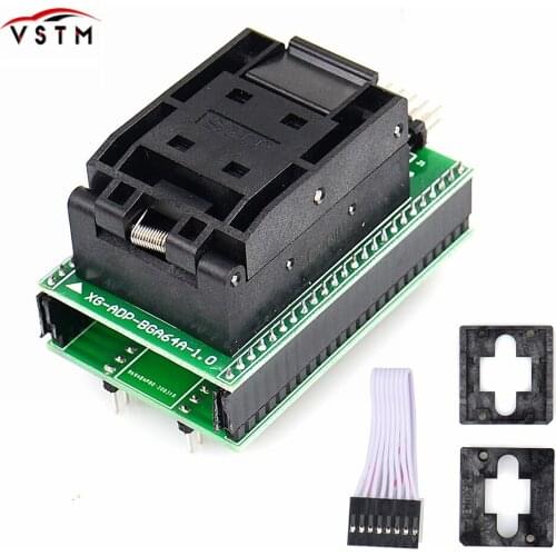 BGA64 Adapter For XGecu T56 Programmer XG-ADP-BGA64A-1.0 Adapt to S29GL512 S29GL256 S29GL128 S29GL064 S29GL032 Free Shipping