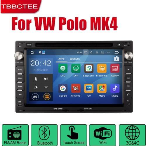 TBBCTEE Auto DVD Player GPS Navigation For Volkswagen VW Polo MK4 2005 2006 2007 2008 2009 Car Android Multimedia System Screen