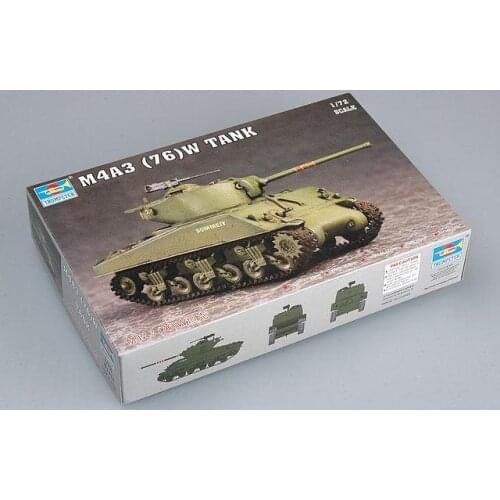Trumpeter 1/72 07226 M4A3（76）W Tank