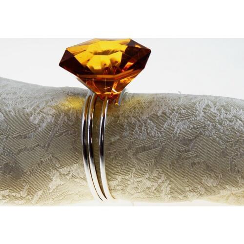 Free shipping crystal napkin ring napkin holder bulk price 12 pcs