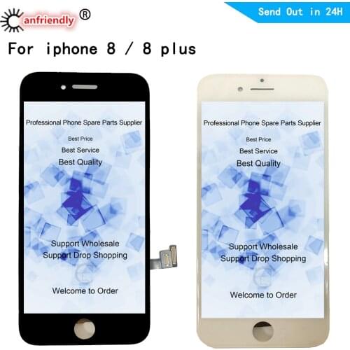 Black/White for iPhone 8 A1905 A1906 A1863 LCD Display Touch panel Screen Digitizer Assembly for iPhone 8 plus A1897 A1864 A1898
