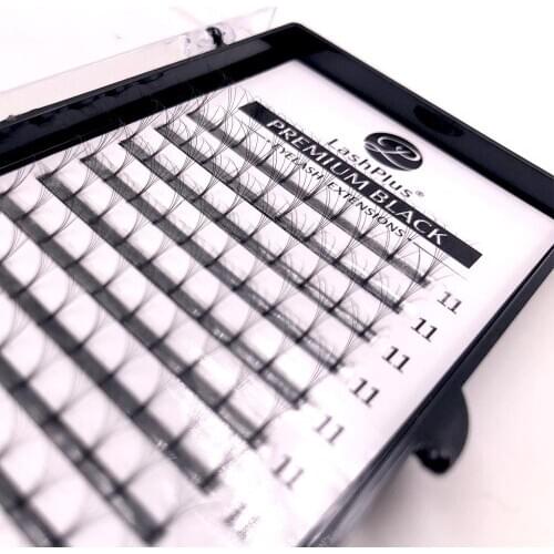 LASHPLUS Premade Russian Volume Fans 3d/4d/5d 6d Mink Eyelashes long Stem D curl Lash Pre made Eyelash Extensions Supplies